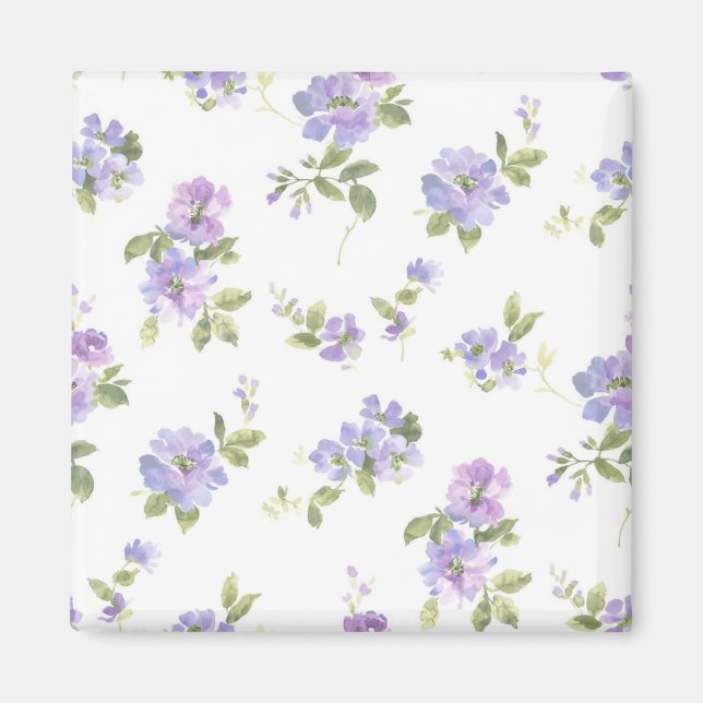 Flower pattern magnet (Front)