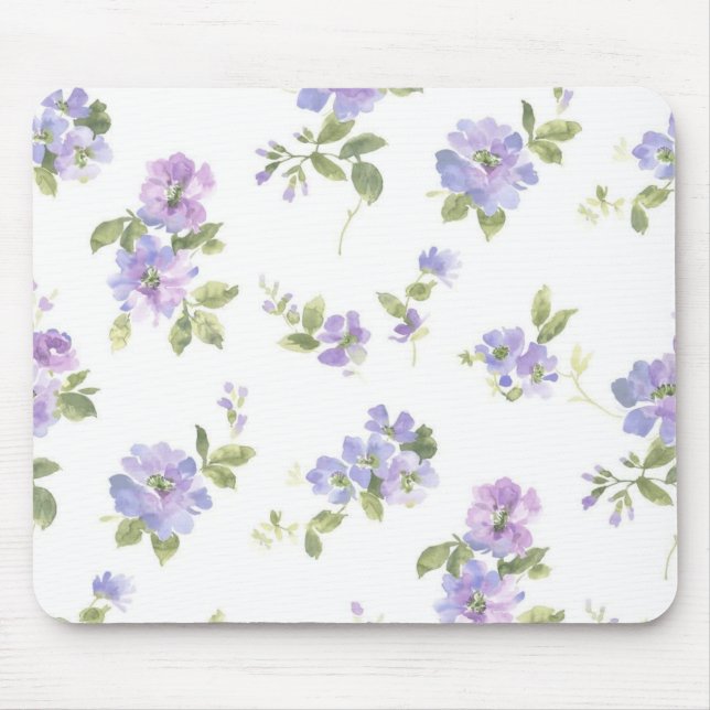 Flower pattern mouse mat (Front)