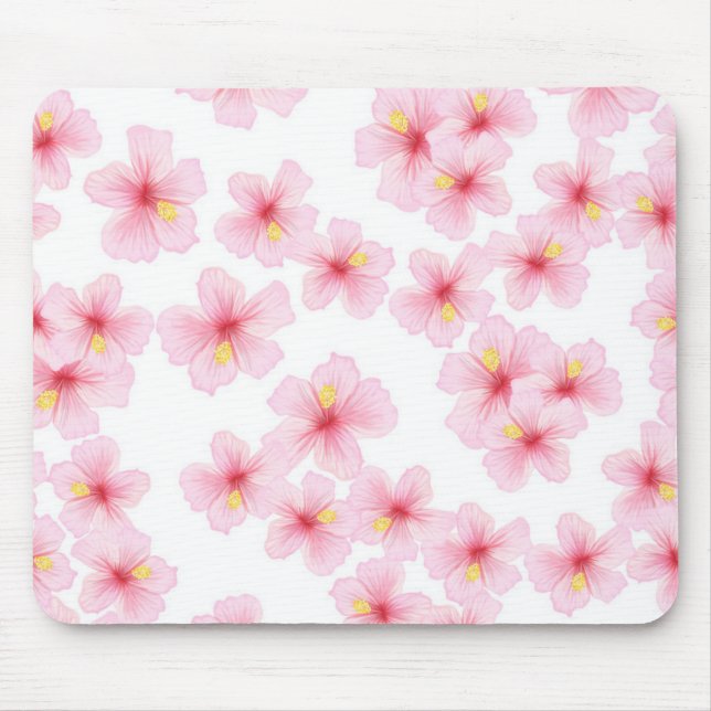Flower pattern mouse mat (Front)
