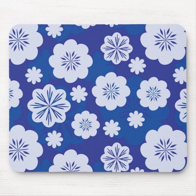 flower pattern mouse mat (Front)