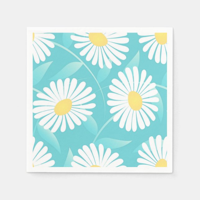 Flower pattern napkin (Front)