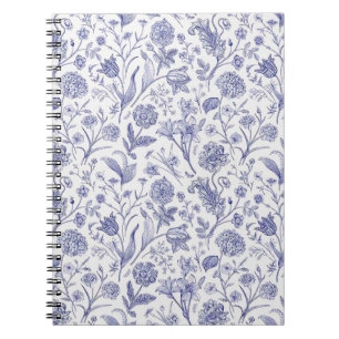 Flower pattern notebook