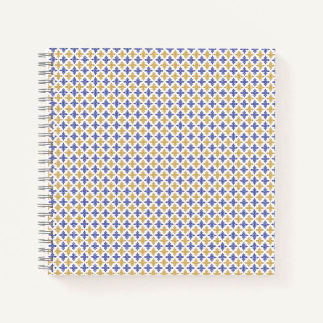 Flower Pattern Notebook (Front)