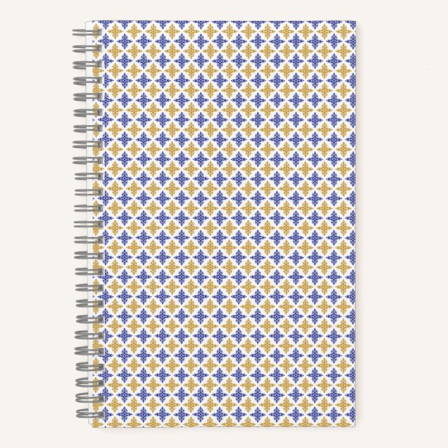 Flower Pattern Notebook (Front)