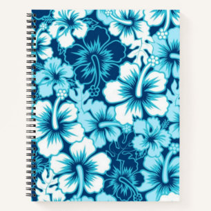 Flower pattern notebook