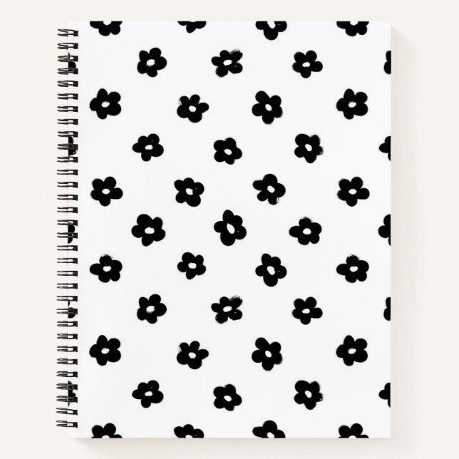 Flower pattern notebook (Front)