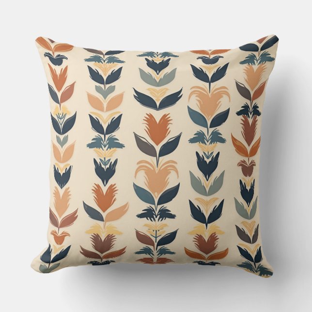 flower pattern pattern pillow cushion (Front)