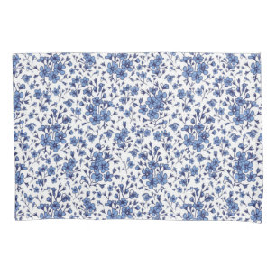 Flower pattern pillowcase