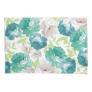 Flower pattern pillowcase