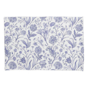 Flower pattern pillowcase