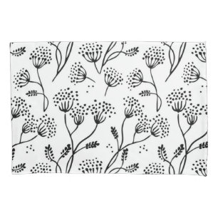 Flower pattern pillowcase