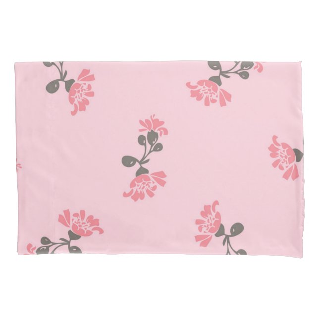 Flower pattern pillowcase (Front)
