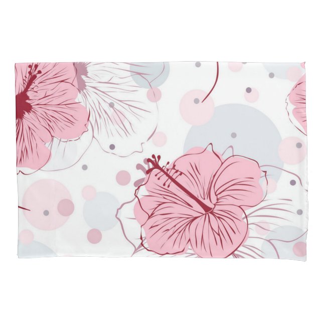 Flower pattern pillowcase (Front)