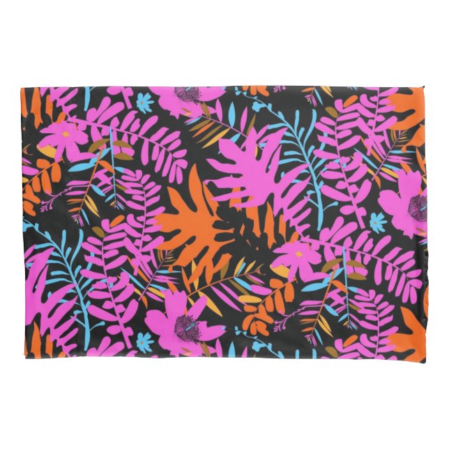 Flower pattern pillowcase (Front)