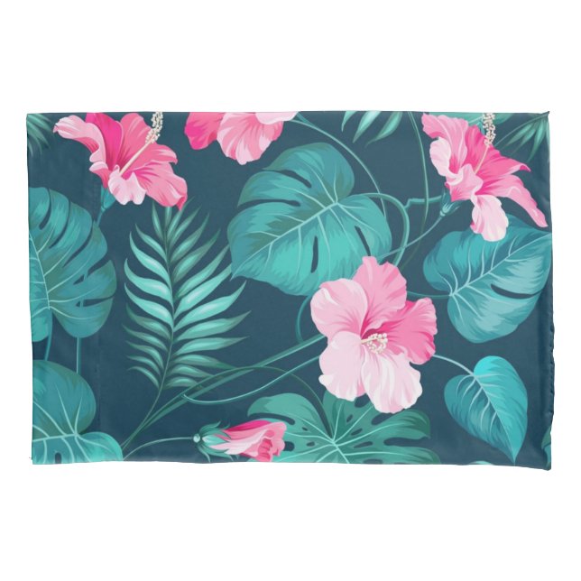 Flower pattern pillowcase (Front)