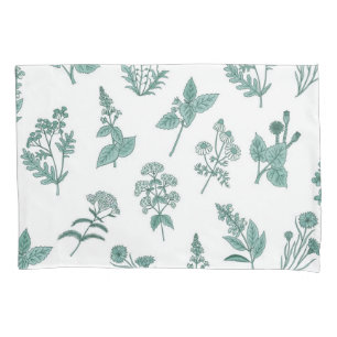 Flower pattern pillowcase