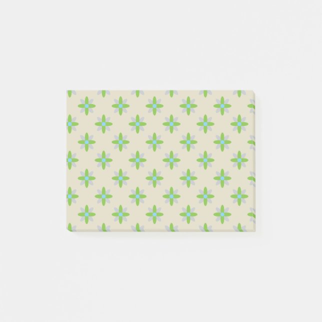 Flower Pattern Post-it Notes (Front)