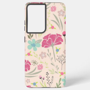 Flower pattern samsung galaxy case