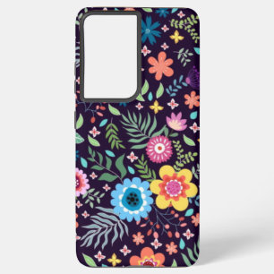 Flower pattern samsung galaxy case