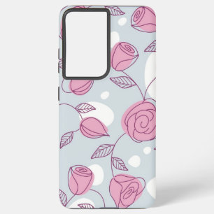 Flower pattern samsung galaxy case