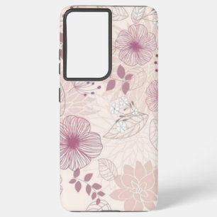 Flower pattern samsung galaxy case
