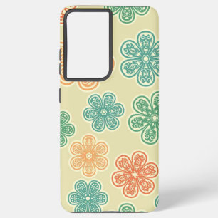 Flower pattern samsung galaxy case