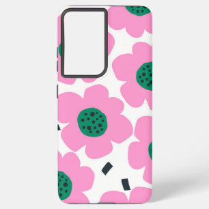 Flower pattern samsung galaxy case