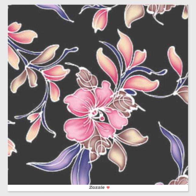 Flower pattern  Sheet Size: 8" x 8" Sheet (Sheet)