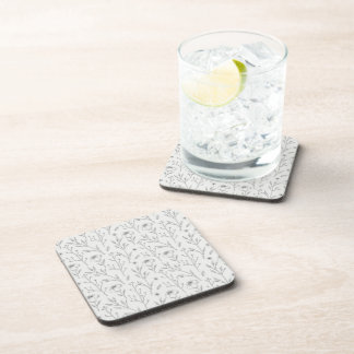 Flower Pattern Spring Floral Hard plastic Coaster