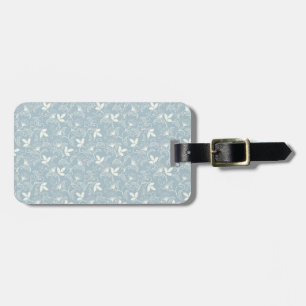 Flower Pattern Spring Floral Luggage Tag