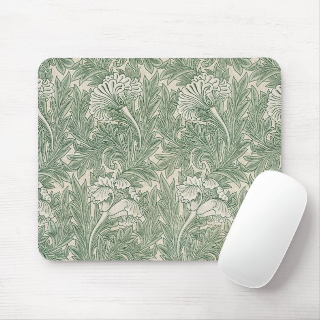Flower Pattern, William Morris Mouse Mat (With Mouse)