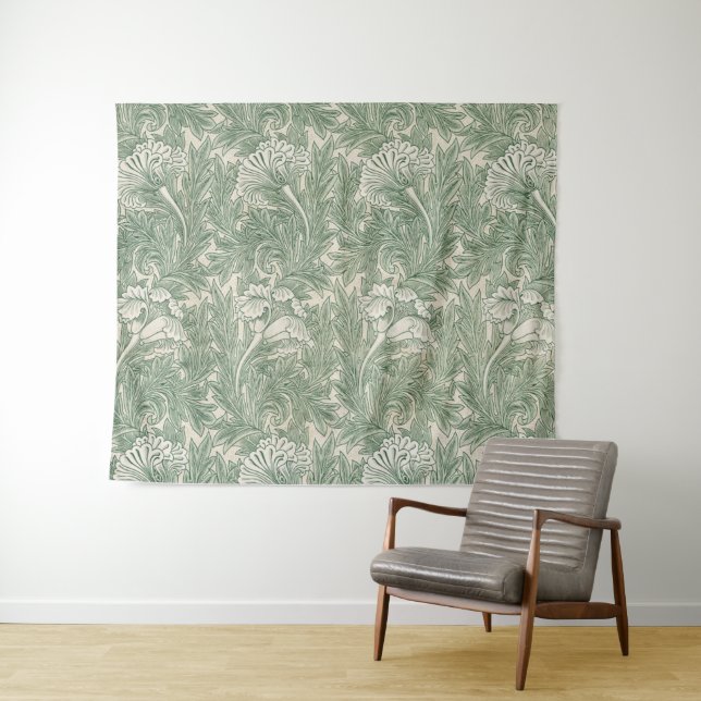 Flower Pattern, William Morris Tapestry (In Situ (Horizontal))