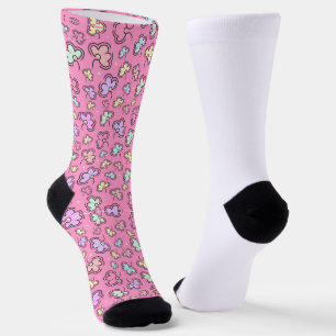 Flower Patterned Socks