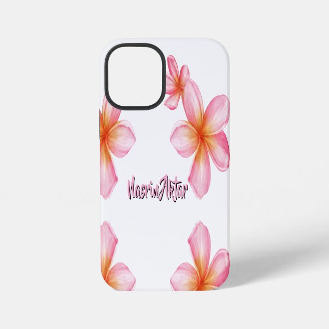 Flower persHP Laptop Skin iPhone Case (Back)