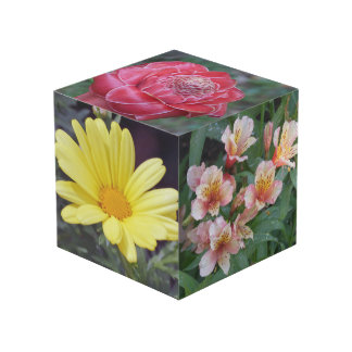 Flower Photo Cube