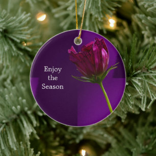 Flower Photo Ornament