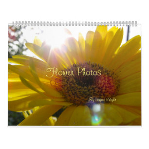 Flower Photographs for Anytime Calendar