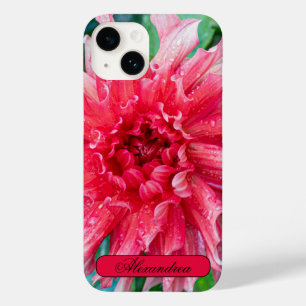 Flower Photography, Pink Dahlia Case-Mate iPhone 14 Case