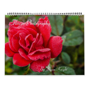 Flower Photography Wall Calendar