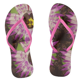 flower picture slippers flip flops