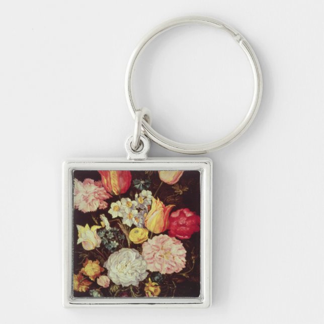 Flower Piece Key Ring (Front)