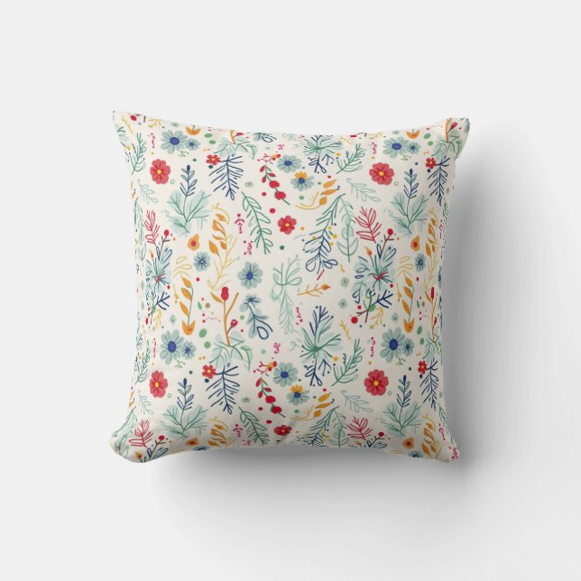 flower pillow (Front)