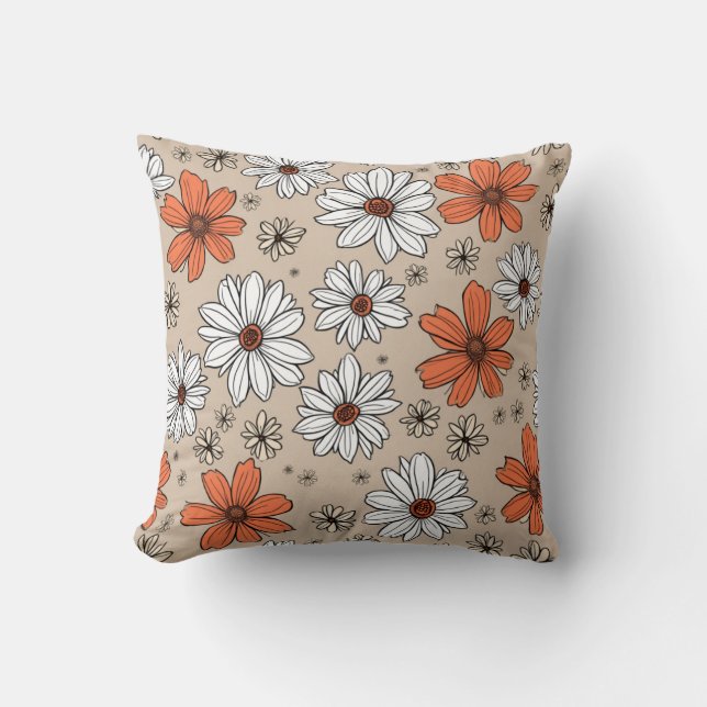 Flower pillow cushion  (Front)