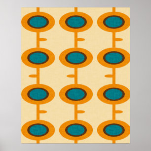 Flower Pod Yellow Poster