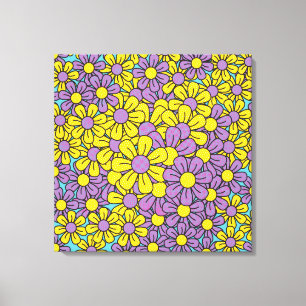 Flower Pop Canvas Print