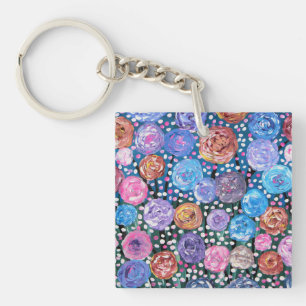 Flower Pop Key Ring