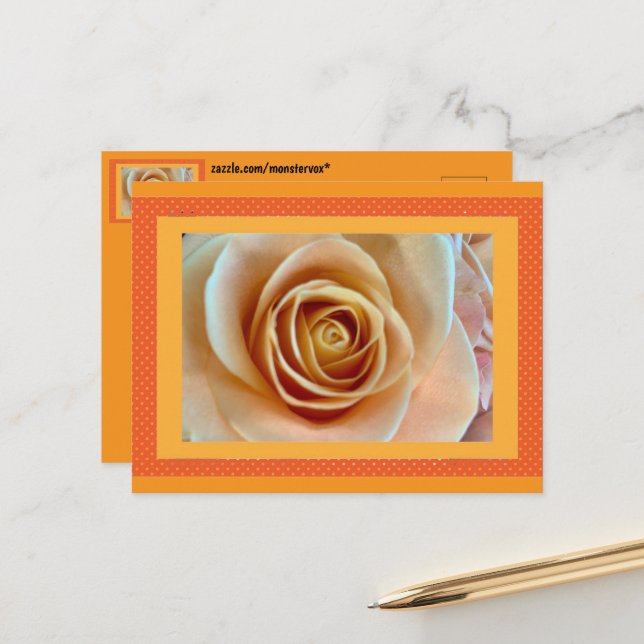 Flower Postcard (Front/Back In Situ)