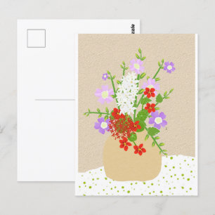 Flower Postcard