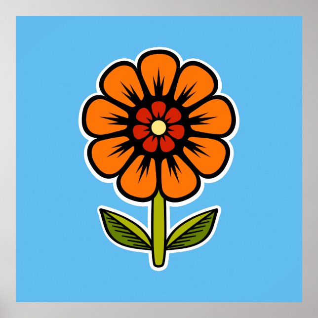 Flower Poster (Front)