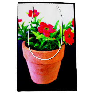 Flower Pot Medium Gift Bag